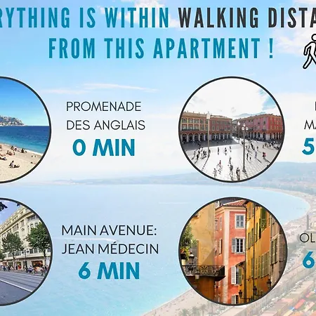 Nestor&jeeves - Trois Promenade - - Very Close Sea Apartment